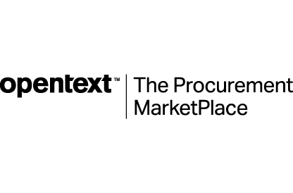 OpenText, logotipo do The Procurement MarketPlace