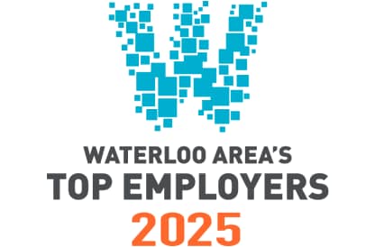 Waterloo Area's Top Employers 2025 award logo