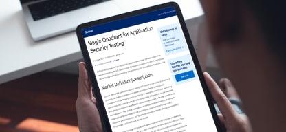 2025 Gartner Magic Quadrant for Application Security Testing report