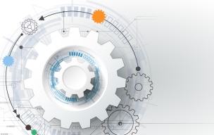 Gear icon symbolizing industurial control